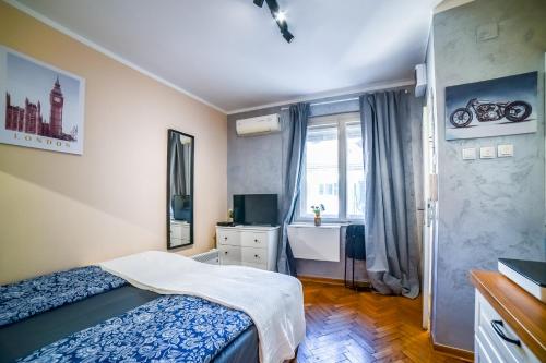 Panorama Central Downtown Studio Beograd Stari Grad stan na dan smestaj u centru grada panorama klima internet
