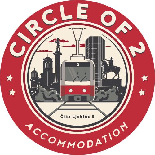 Circle of 2 Beograd apartmani na dan smeštaj u Čika Ljubinoj strogom centru grada kod Knez Mihailove