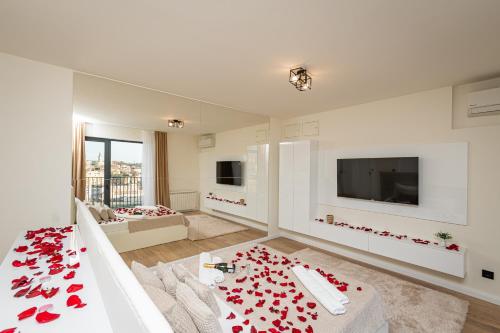Sinfonia Lux 1205 apartman na dan luksuzni smeštaj u Beogradu na vodi sa pogledom i parkingom