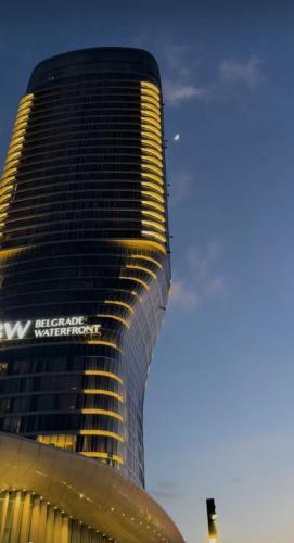 BW Metropolitan apartman 1308 Beograd na dan luksuzni smeštaj u Beogradu na vodi sa garažom