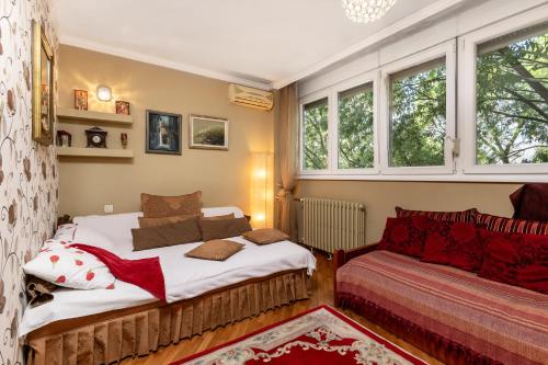 Apartment Ljiljana across from the Fountain New Belgrade stan na dan smeštaj kod Fontane i Opštine